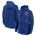 Chicago Cubs Nike Mentor Full Zip Royal Hoodie for Men product image 1, provided for visual reference and product detail