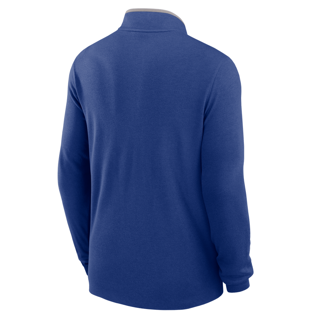 Chicago Cubs Nike Royal Victory Half Zip Pullover for Men product image 3, provided for visual reference and product detail