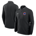 Chicago Cubs Nike Victory Black Half Zip Pullover for Men product image 1, provided for visual reference and product detail