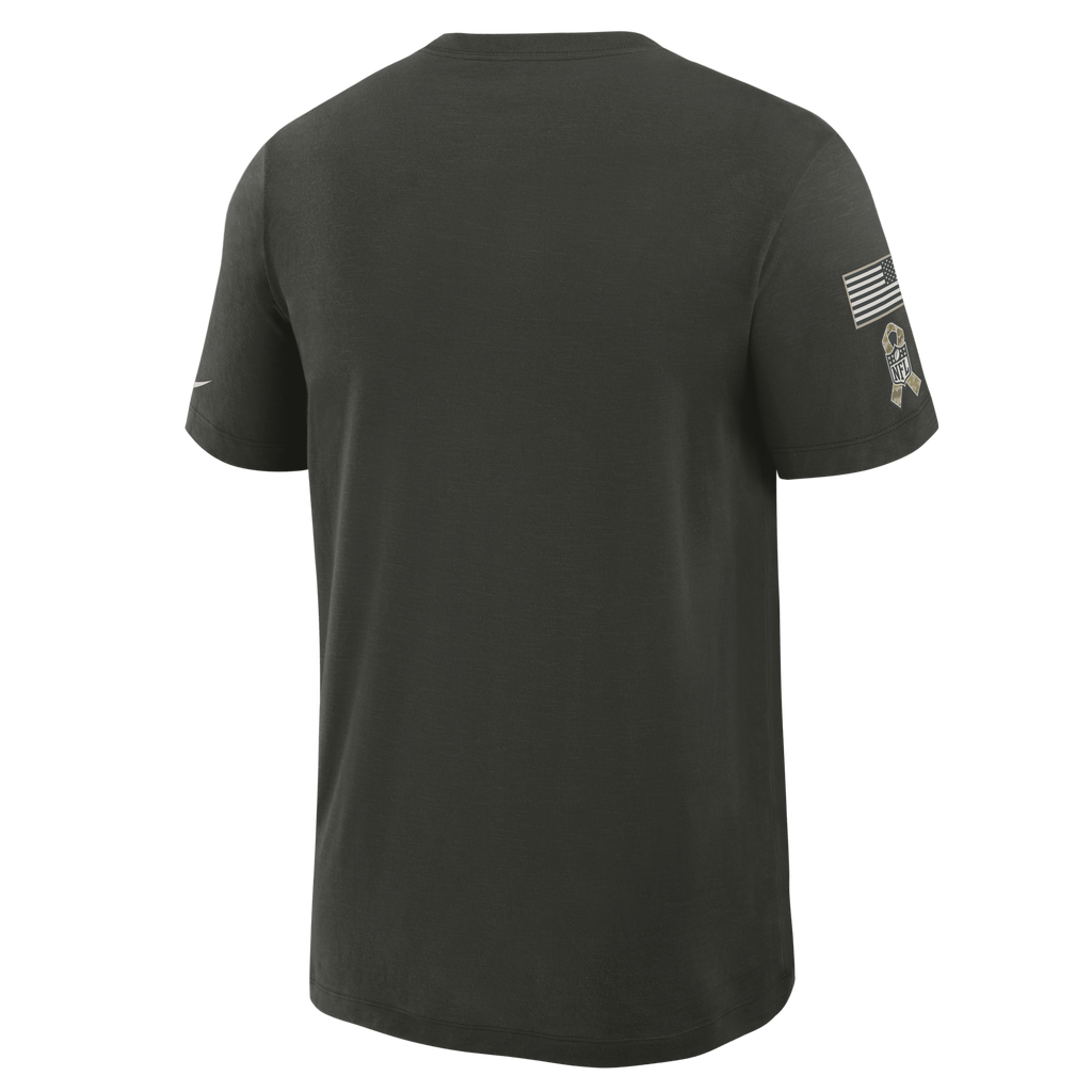 Nike Chicago Bears 2025 Salute To Service Sequoia Green T-Shirt for Men product image 3, provided for visual reference and