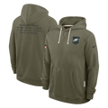Philadelphia Eagles Nike Olive Green 2025 Salute To Service Club Pullover Hoodie for Men product image 1, provided for