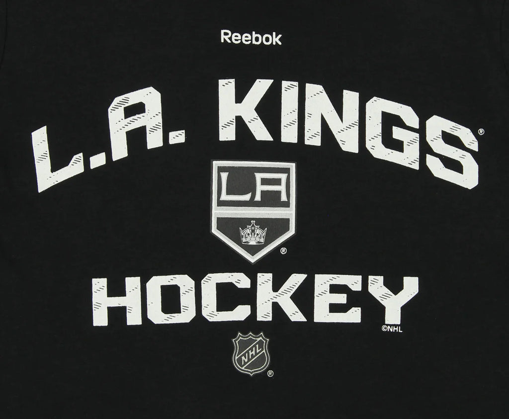 Mens Reebok Los Angeles Kings SLD Locker Room T-Shirt product image 2, provided for visual reference and product detail