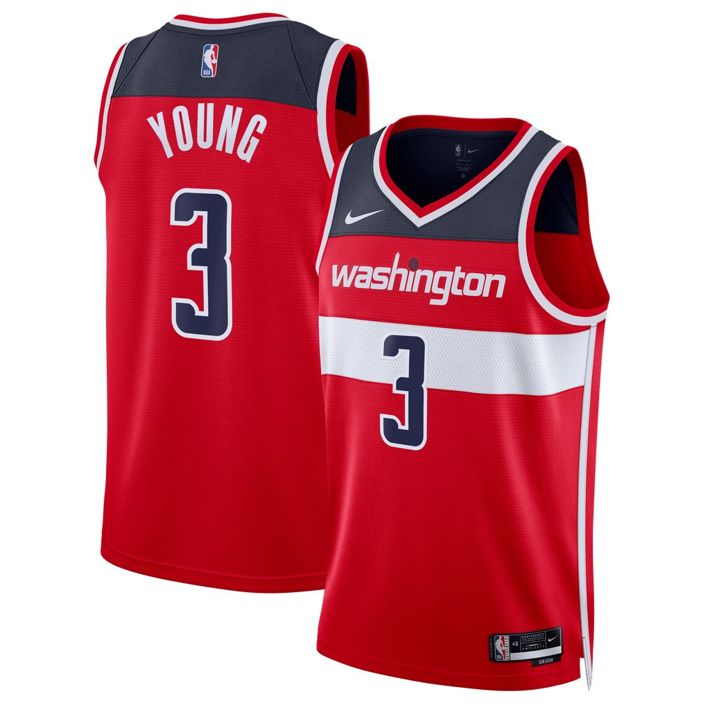 Washington Wizards Nike Icon Edition Swingman Jersey - Red product image 2