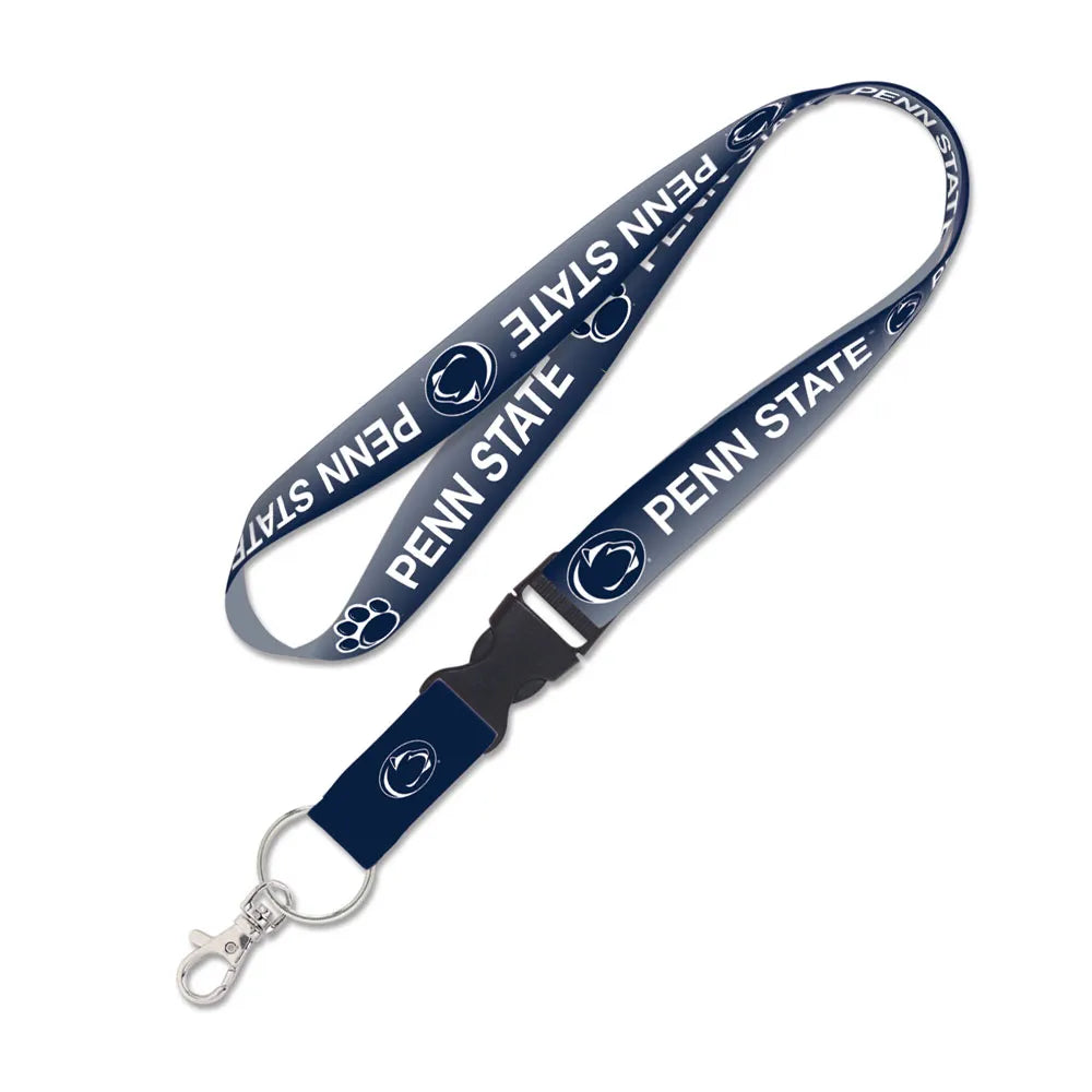 Penn State Nittany Lions 1" Double Sided Lanyard With Detachable Buckle By Wincraft product image 1, provided for visual