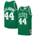 Boston Celtics Brian Scalabrine Mitchell & Ness Kelly Green 2007 Hardwood Classics Swingman Jersey for Men product image 1,