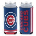 Chicago Cubs Scatter Slim Can Cooler By Wincraft product image 1, provided for visual reference and product detail review