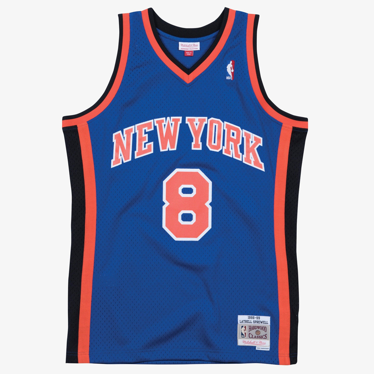 New York Knicks Latrell Sprewell Mitchell & Ness 1998-99 product image 2
