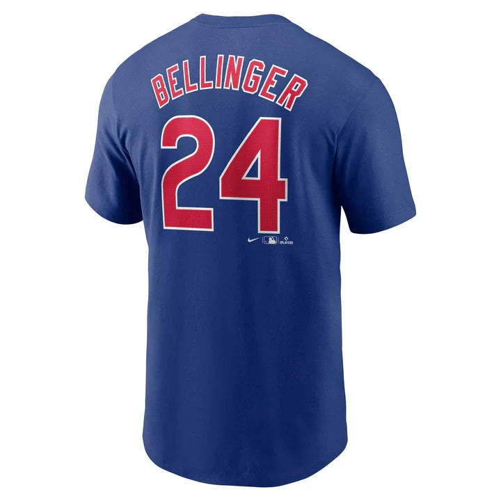 Youth Chicago Cubs Cody Bellinger Nike FUSE Royal Blue Name & Number T-Shirt product image 3, provided for visual reference