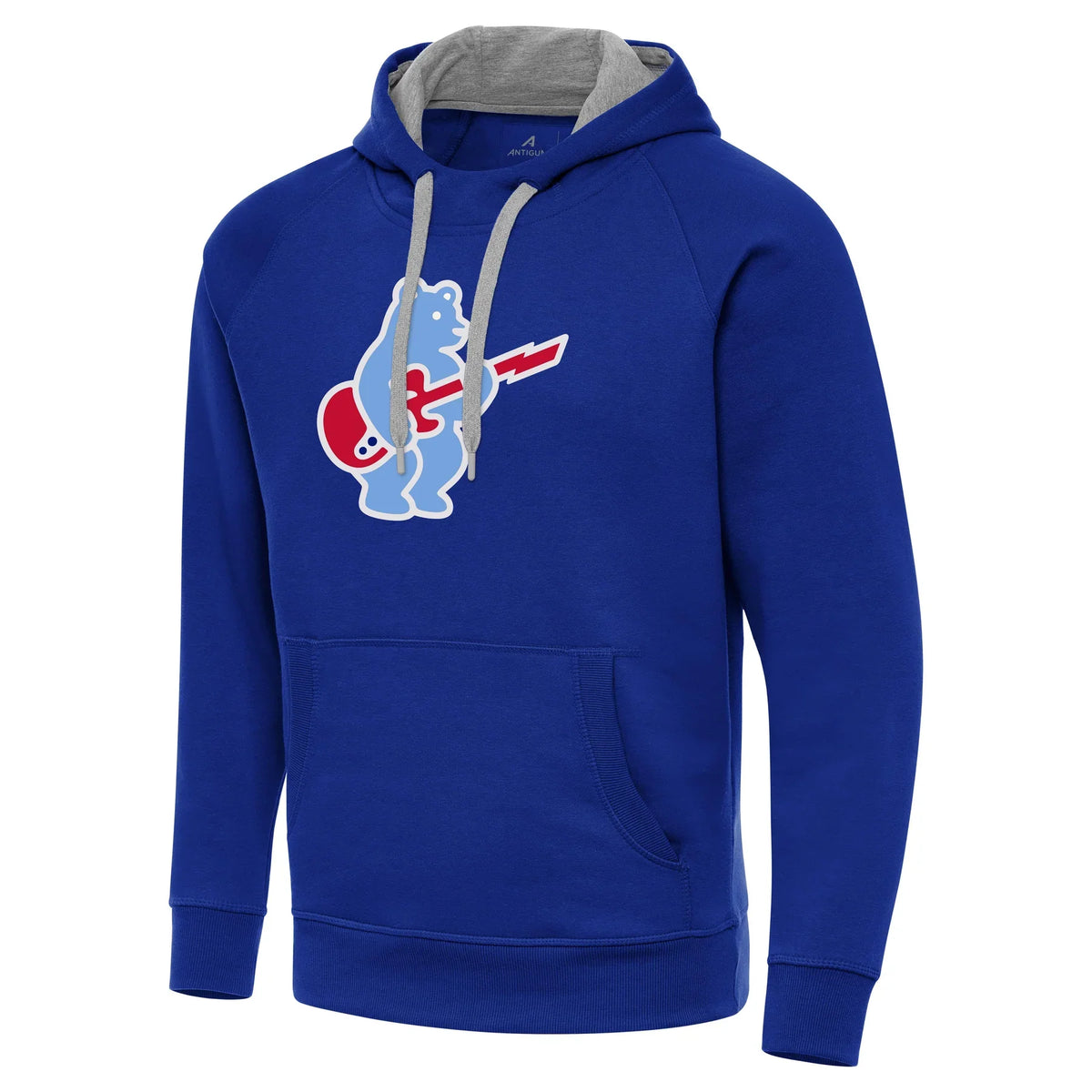 Chicago Cubs Royal Blue Guitar Bear Victory Pullover Hoodie for Men product image 1, provided for visual reference and