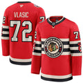 Chicago Blackhawks Alex Vlasic Fanatics Red 2025 NHL Winter Classic Premium Player Jersey for Men product image 1, provided