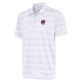 Chicago Cubs Antigua White Compass Polo for Men product image 1, provided for visual reference and product detail review