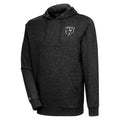Chicago Bears Heather Black Action Pullover Hoodie for Men product image 1, provided for visual reference and product detail