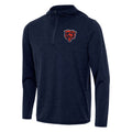 Chicago Bears Antigua Navy Tidy 1/4 Zip Hooded Top for Men product image 1, provided for visual reference and product detail