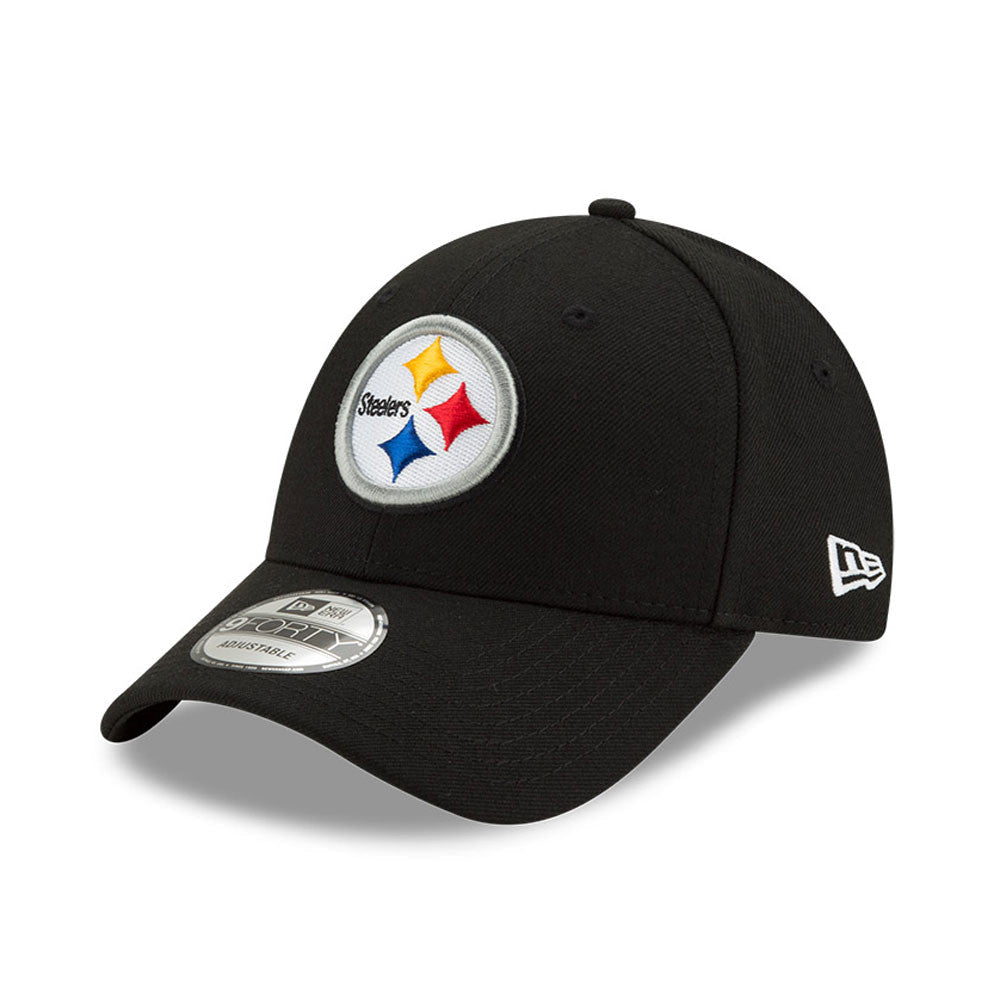 Pittsburgh Steelers Black The League Primary Logo 9FORTY Adjustable Game Cap product image 1, provided for visual reference