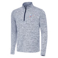 Chicago Cubs Navy/White Guitar Bear 2nd Alternate Antigua Cause 1/4 Zip Pullover for Men product image 1, provided for