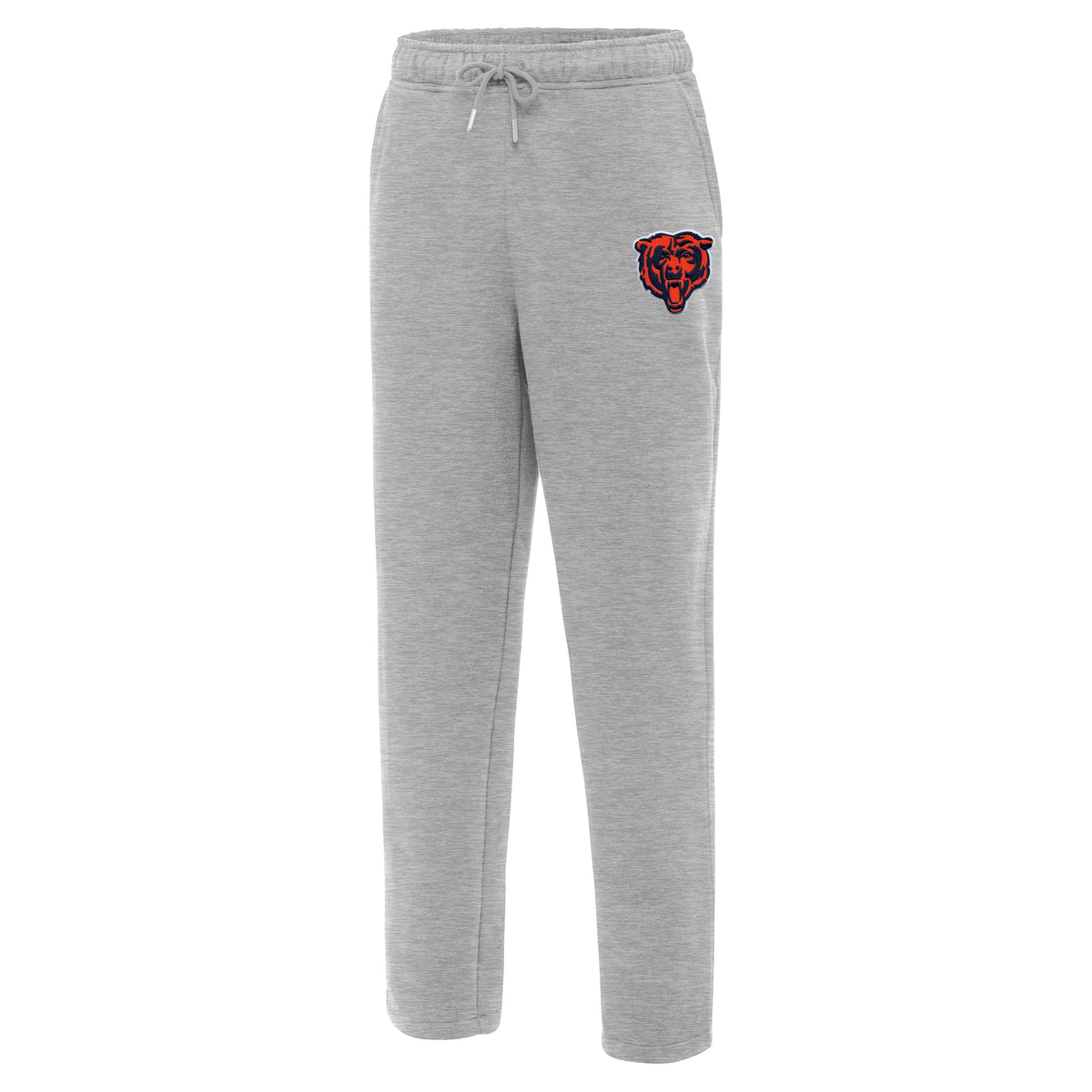 Chicago Bears Antigua Heather Gray Victory Sweatpants for Men product image 1, provided for visual reference and product