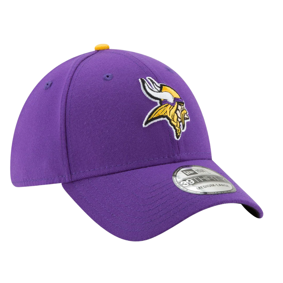 Minnesota Vikings New Era Purple Team Classic 39THIRTY Flex Hat for Men product image 2, provided for visual reference and