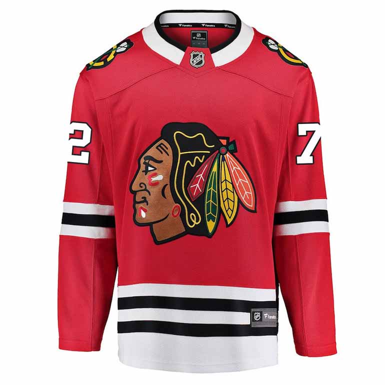 Alex Vlasic Chicago Blackhawks Red Home Fanatics Breakaway Premium Replica Jersey for Men product image 2, provided for