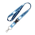 North Carolina Tar Heels Double Sided Lanyard With Detachable Buckle product image 1, provided for visual reference and
