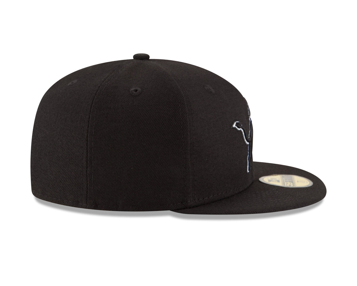 Detroit Lions New Era B-Dub Basic 59FIFTY Fitted Hat for Men product image 5, provided for visual reference and product