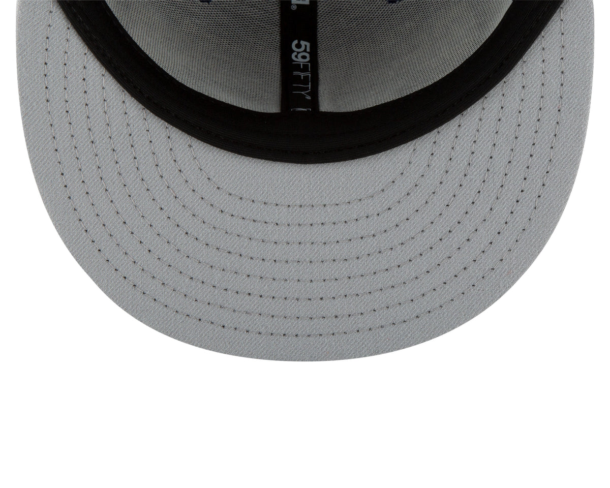 Pittsburgh Pirates New Era Black Tonal 59FIFTY Fitted Hat for Men product image 7, provided for visual reference and product