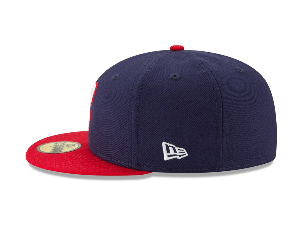 Chicago White Sox New Era Cooperstown Collection 1987 Cooperstown Navy/Red 59FIFTY Fitted Hat product image 4, provided for
