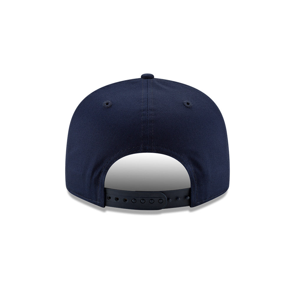 Seattle Seahawks New Era 9FIFTY Navy Snapback Hat product image 4, provided for visual reference and product detail review