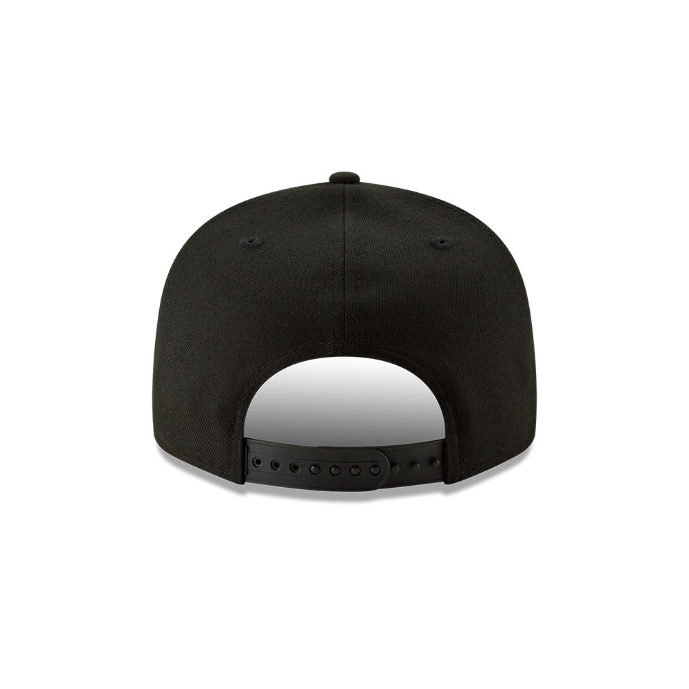 Seattle Seahawks New Era 9FIFTY Black Basic Tonal Snapback Hat product image 4, provided for visual reference and product