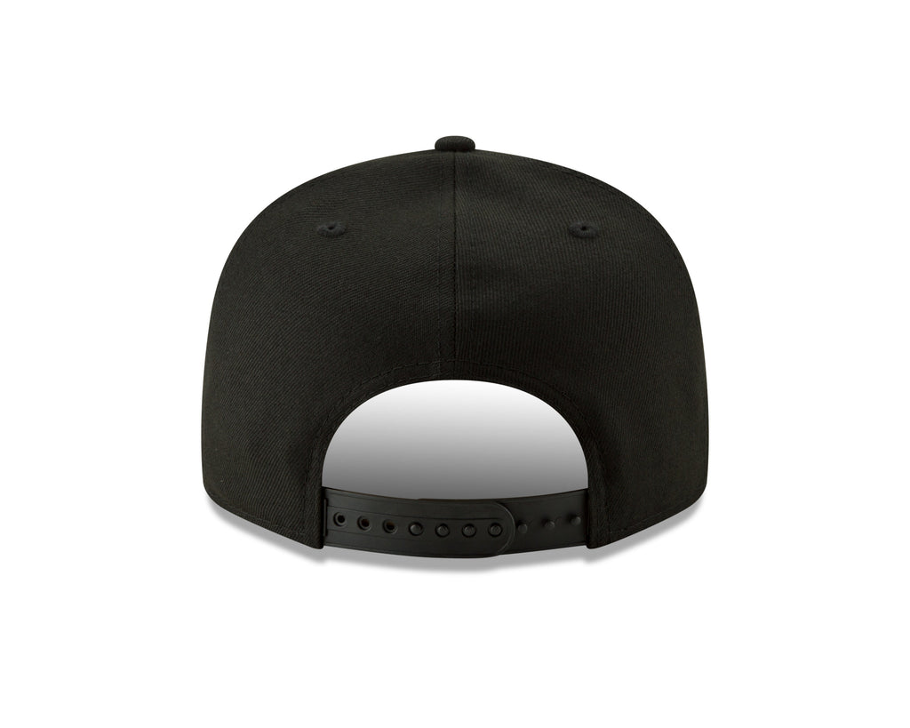 Minnesota Vikings New Era Black Tonal Basic 9FIFTY Adjustable Snapback Hat product image 5, provided for visual reference
