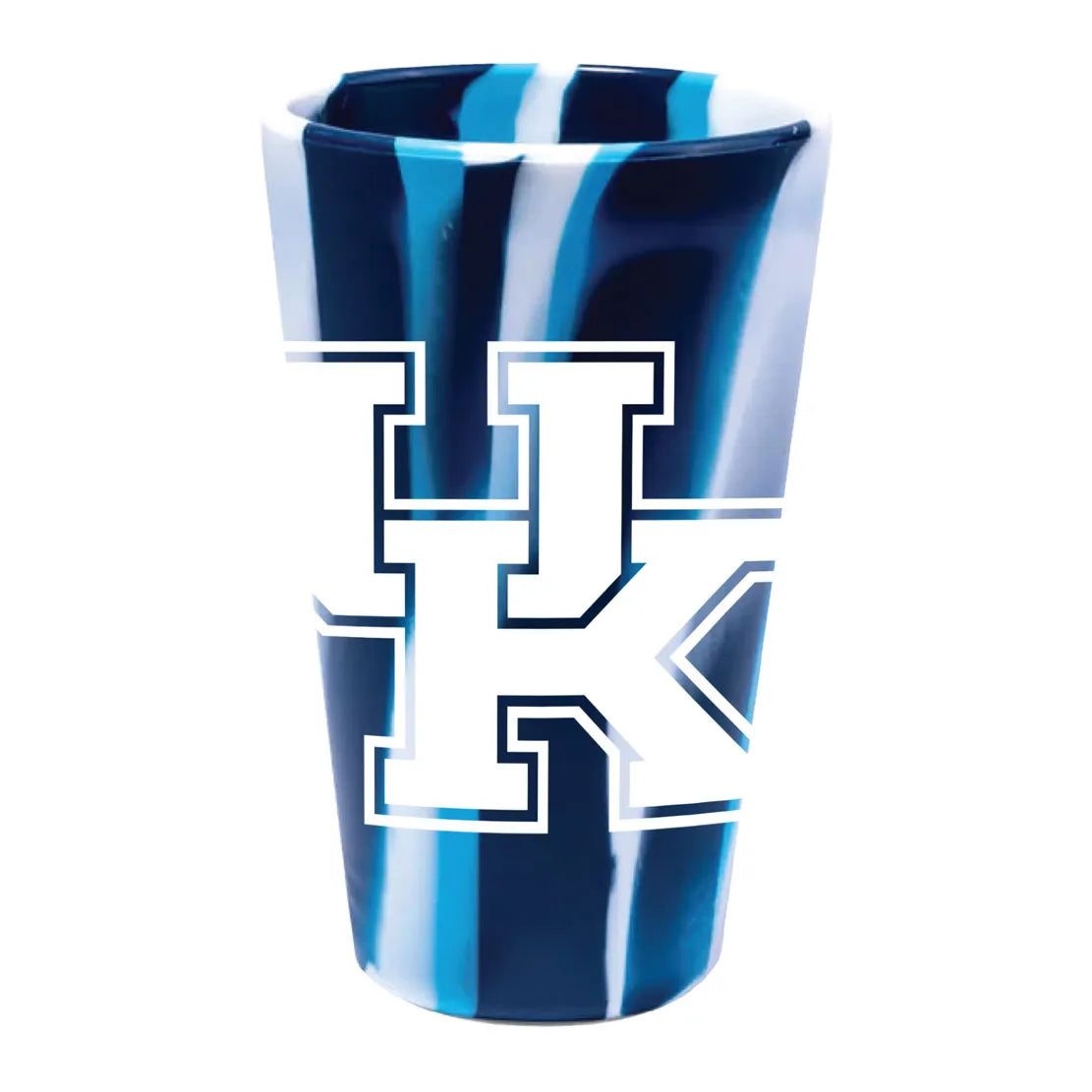 Kentucky Wildcats Silicone Pint Glass product image 1, provided for visual reference and product detail review