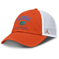Florida Gators Nike Orange Jumpman Club Unstructured Adjustable Trucker Hat product image 1, provided for visual reference