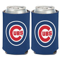 Chicago Cubs 2 Sided Primary Logo 12 oz. Can Cooler By Wincraft product image 1, provided for visual reference and product