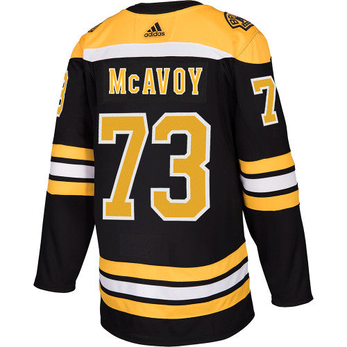 Charlie McAvoy Boston Bruins Adidas Black Home Authentic Premium Jersey for Men product image 1, provided for visual