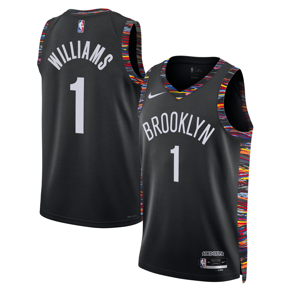 Brooklyn Nets Nike 2025/26 City Edition Swingman Jersey product image 2
