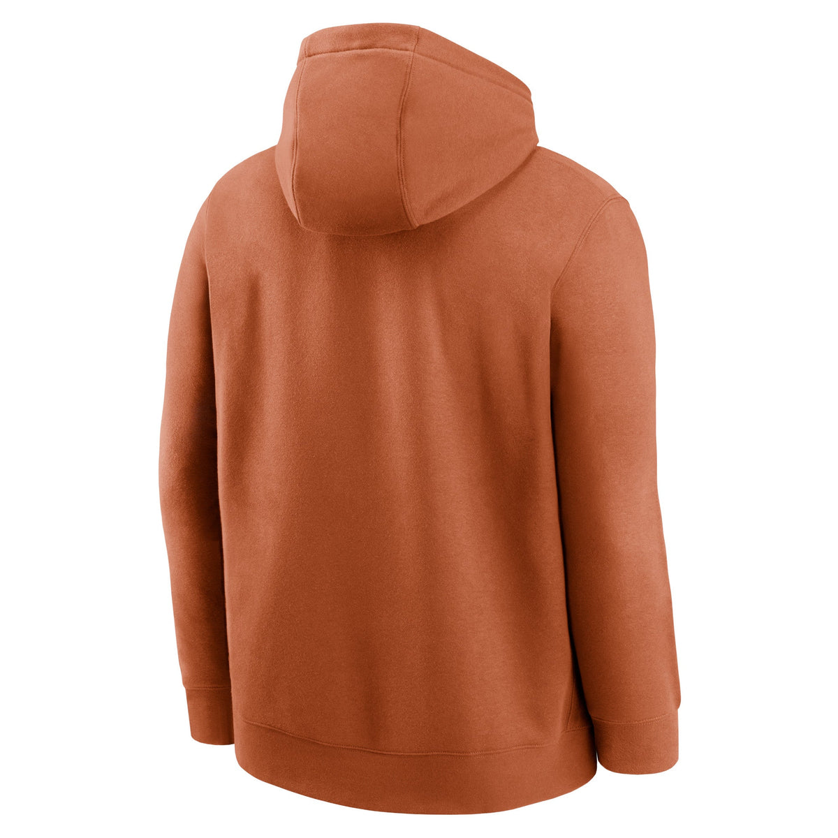 Texas Longhorns Nike Burnt Orange Primary Logo Fleece Hoodie for Men product image 3, provided for visual reference and