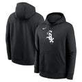 Chicago White Sox Nike Black Inside Job Hoodie for Men product image 1, provided for visual reference and product detail