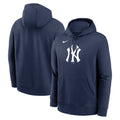 New York Yankees Nike Navy Blue Inside Job Hoodie for Men product image 1, provided for visual reference and product detail