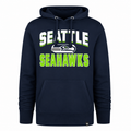 Seattle Seahawks Light Navy Counter Strike Headline 47 Brand Hoodie for Men product image 1, provided for visual reference