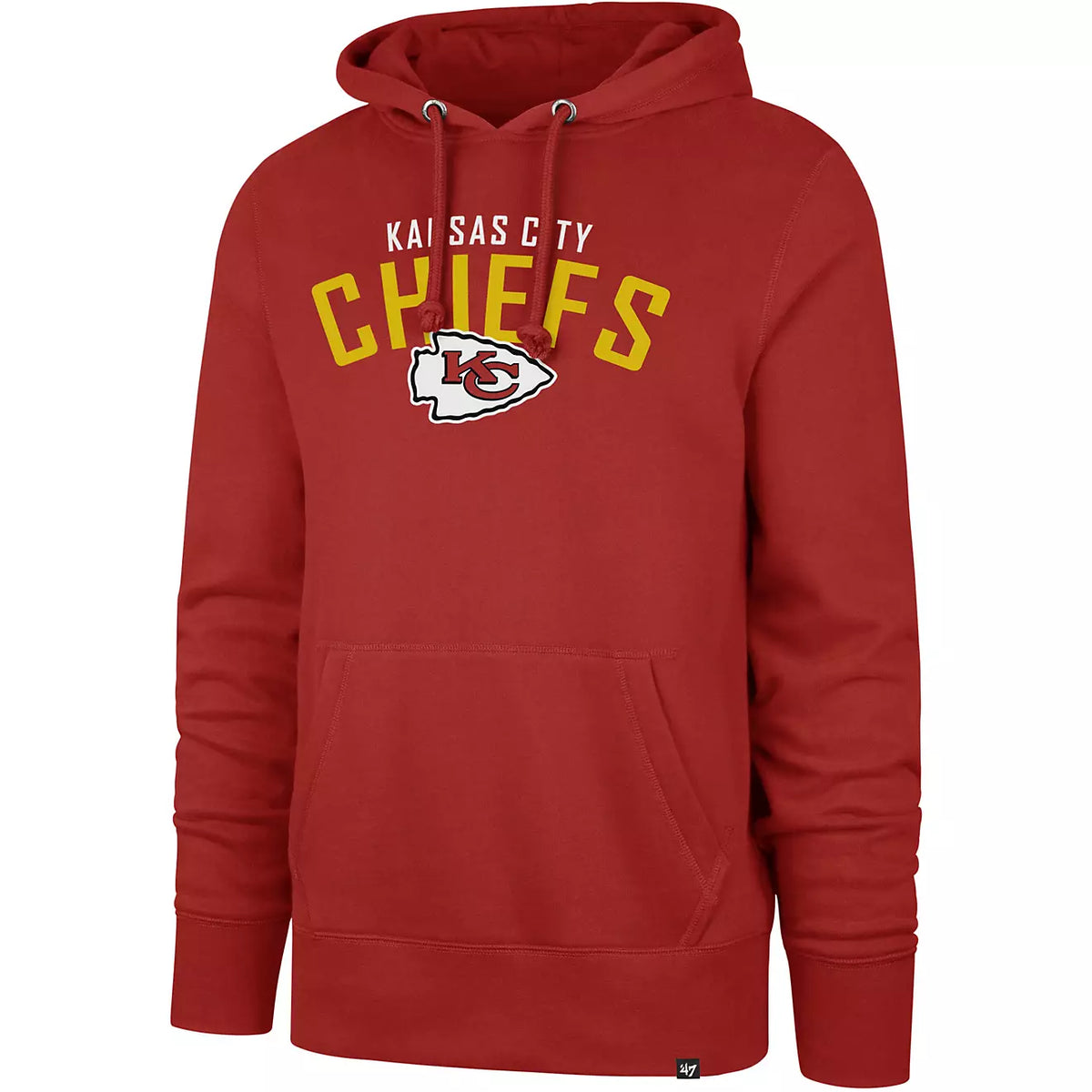 NFL Kansas City Chiefs Red Outrush Headline Hoodie for Men product image 1, provided for visual reference and product detail