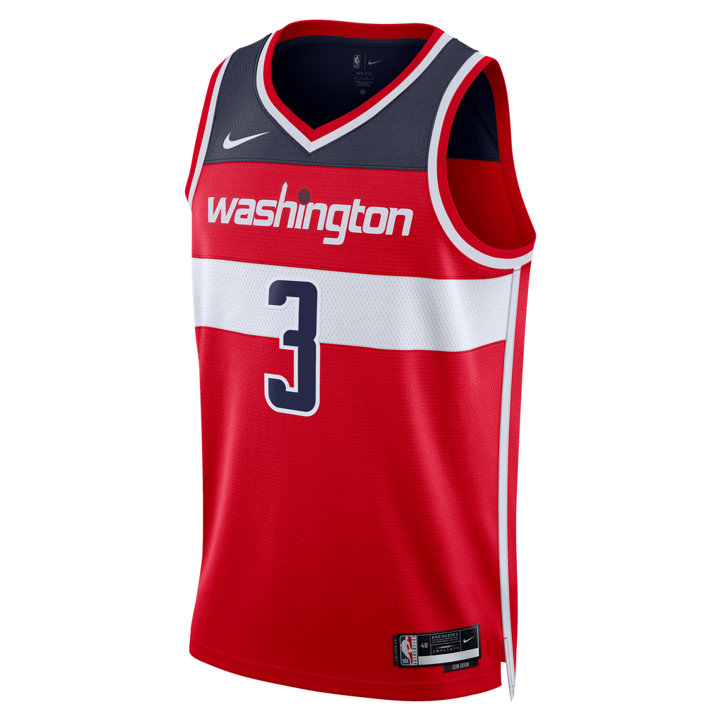 Washington Wizards Nike Icon Edition Swingman Jersey - Red product image 3
