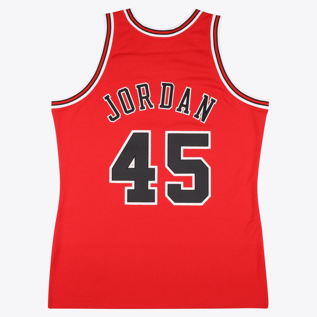 Chicago Bulls Michael Jordan 1994-95 Road 45 Authentic product image 3