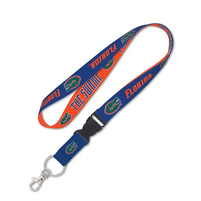 Florida Gators Double Sided Lanyard With Detachable Buckle By Wincraft product image 1, provided for visual reference and