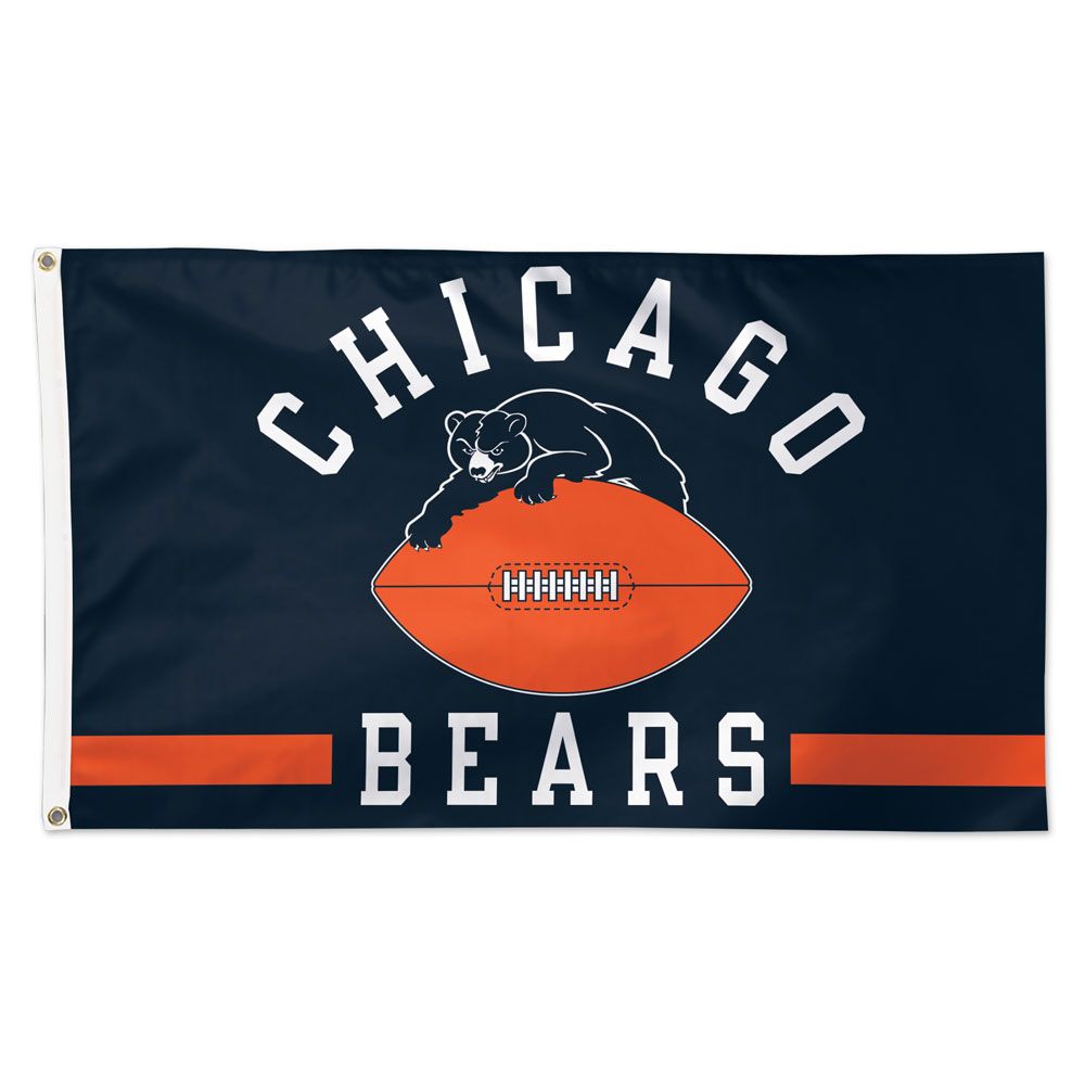 Chicago Bears 3x5 1946 Classic Deluxe Flag product image 1, provided for visual reference and product detail review