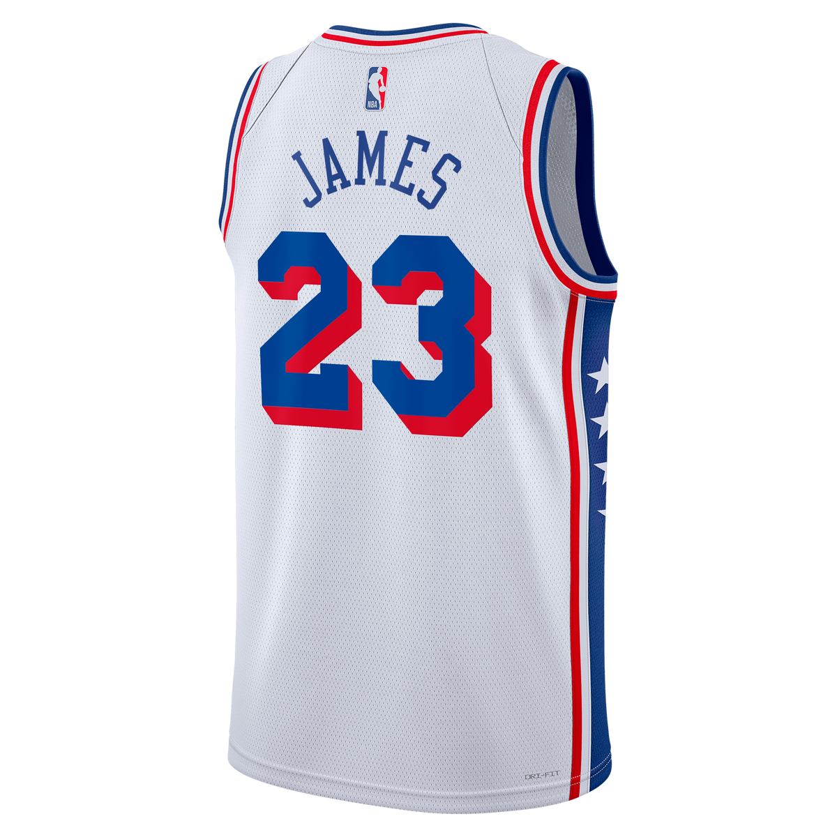 Philadelphia 76ers LeBron James Nike Association Swingman product image 4