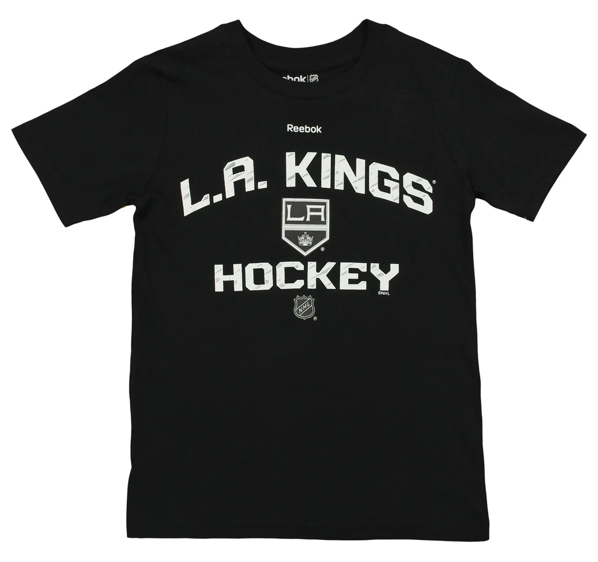 Mens Reebok Los Angeles Kings SLD Locker Room T-Shirt product image 1, provided for visual reference and product detail
