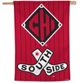 Chicago White Sox City Connect 28X40 Vertical Flag By Wincraft product image 1, provided for visual reference and product