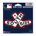 Chicago White Sox City Connect 4.5X6 Die Cut Magnet By Wincraft product image 1, provided for visual reference and product