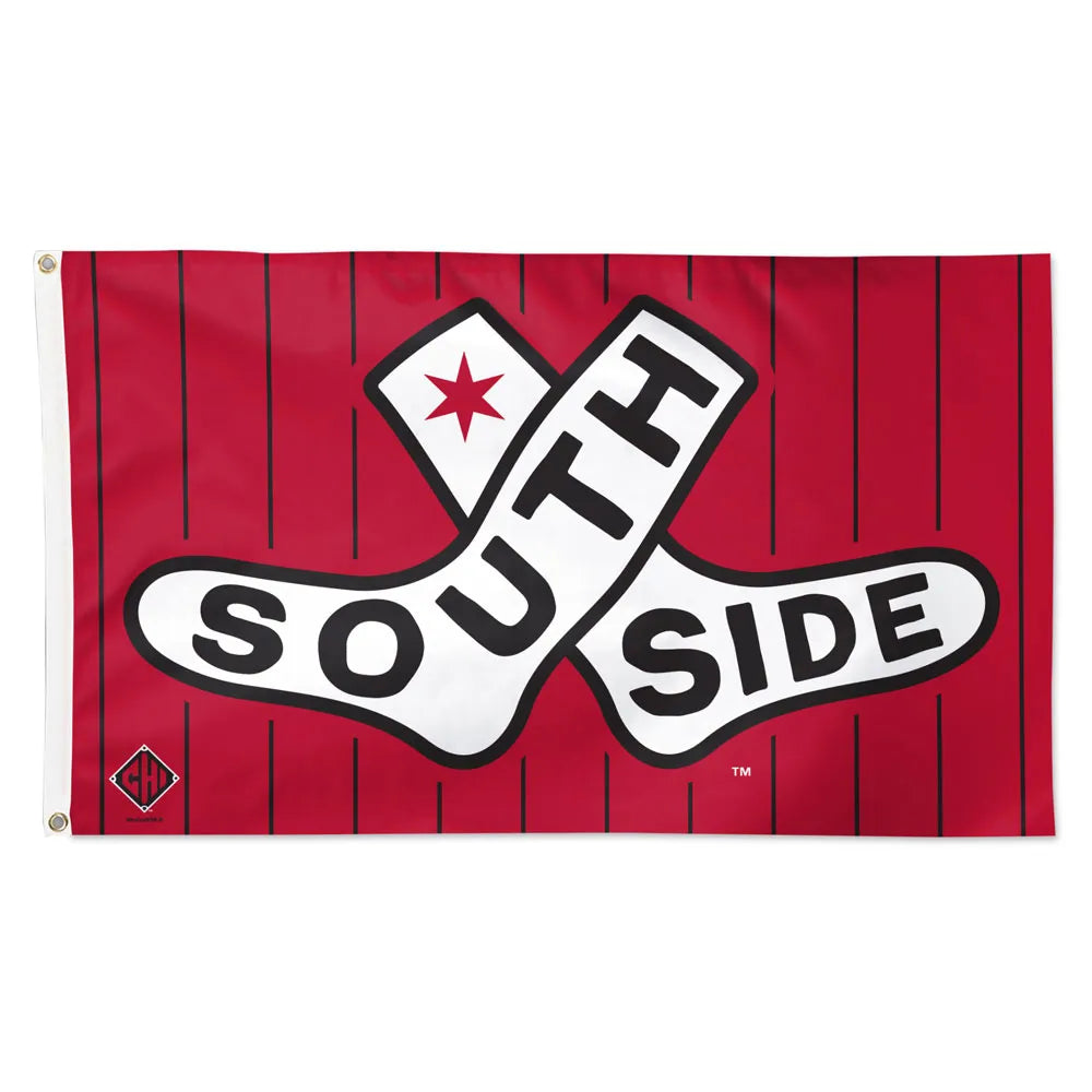 MLB Chicago White Sox City Connect 3X5 Deluxe Flag product image 1, provided for visual reference and product detail review