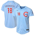 Youth Shota Imanaga Chicago Cubs Baby Blue Blues Alternate 2 Nike Limited Replica Jersey product image 1, provided for