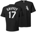 Chicago White Sox Youth Ken Griffey Jr. Majestic Black Player Name & Number T-Shirt product image 1, provided for visual